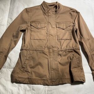 Style & Co. Utility Jacket, Size PP (0-2) in tan